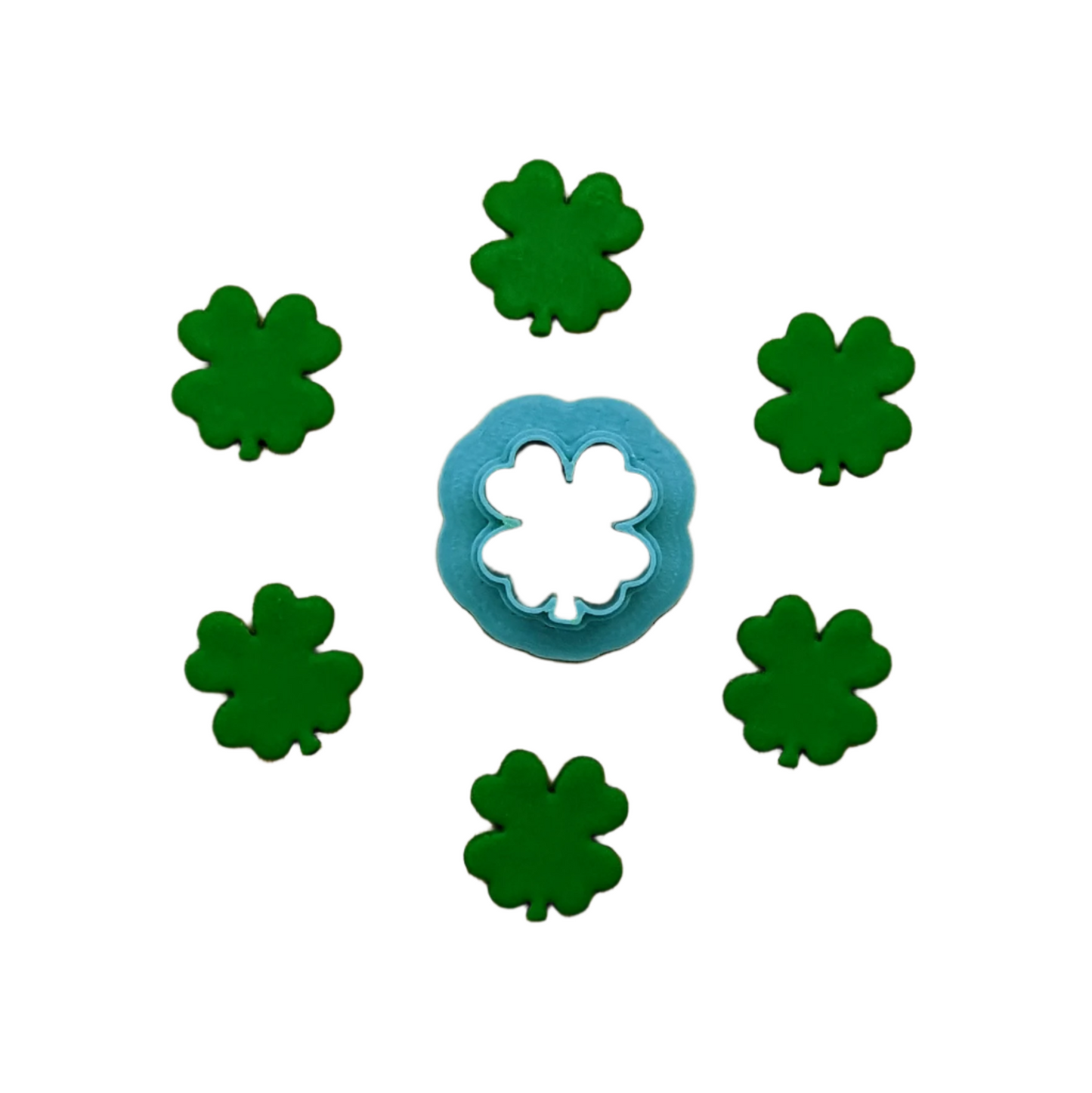 Four Leaf Clover Cookie Cutter: Ideal for Cookies, Ceramics, Pottery, Polymer Clay, and Fondant