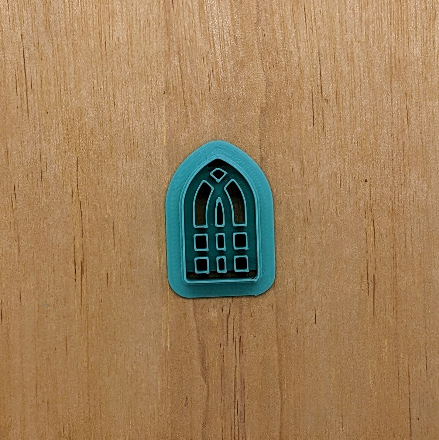 Gothic Cathedral Window 2 Piece Cutter Set | Style B: Ideal for Cookies, Ceramics, Pottery, Polymer Clay, and Fondant