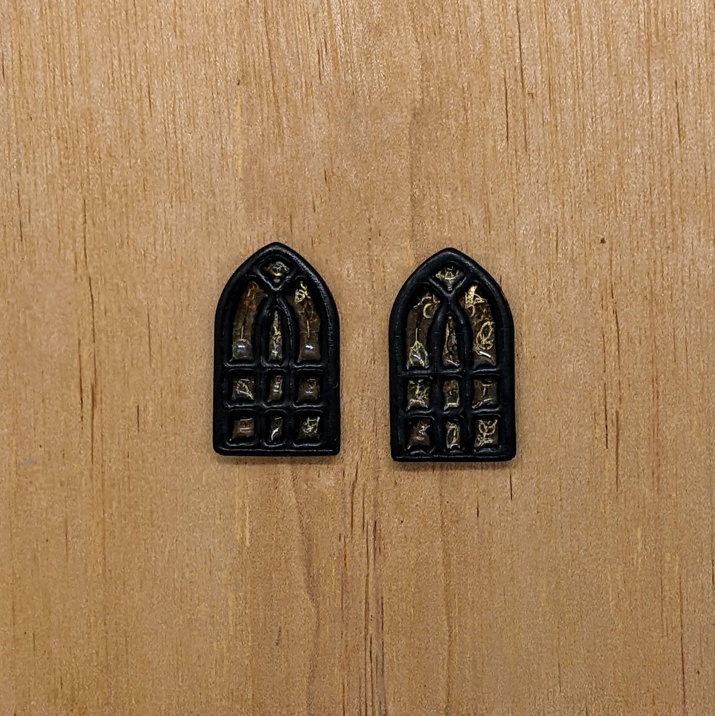 Gothic Cathedral Window 2 Piece Cutter Set | Style B: Ideal for Cookies, Ceramics, Pottery, Polymer Clay, and Fondant