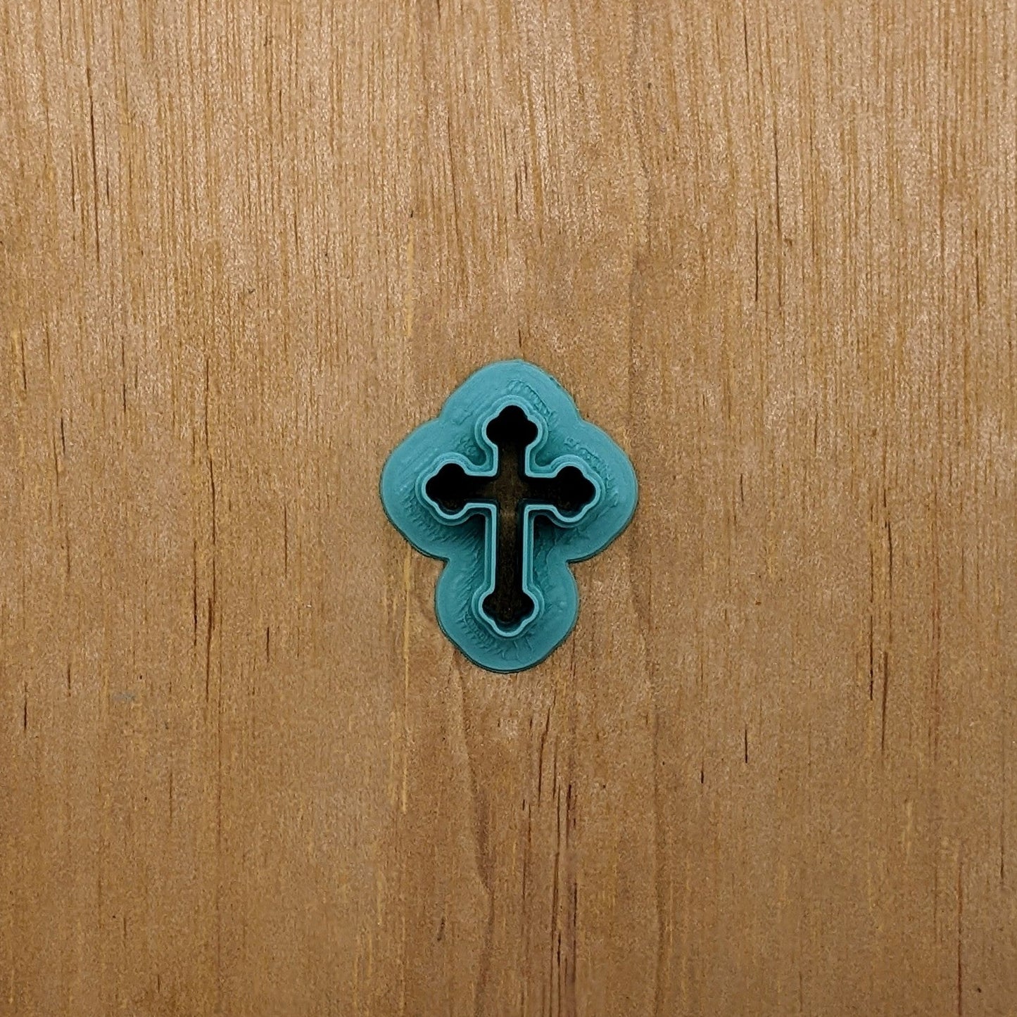 Orthodox Cross Cookie Cutter - Style E: Idea for Cookies, Ceramics, Pottery, Polymer Clay, Fondant