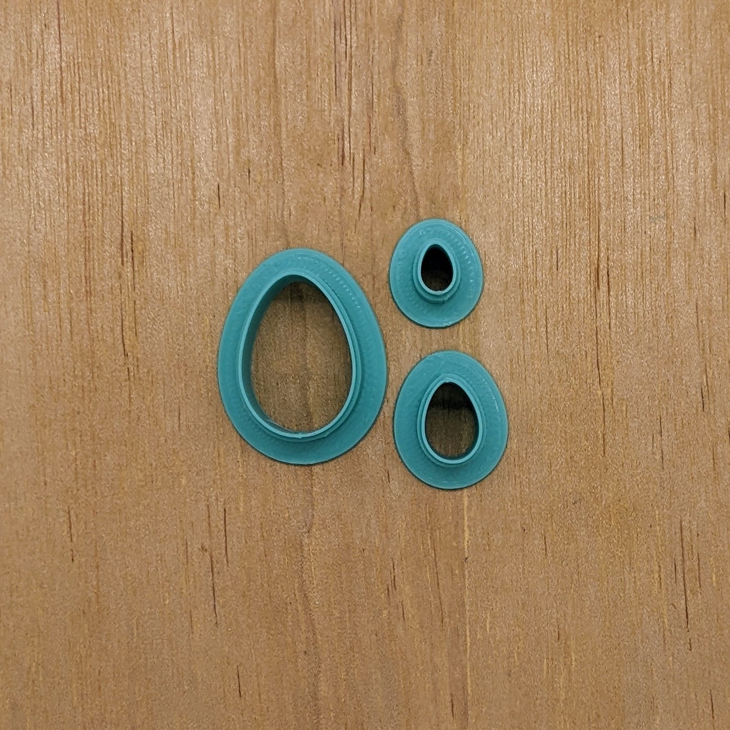 Egg Shape Cookie Cutter/Clay Cutter for Cookies, Ceramics, Pottery, Polymer Clay, & Fondant