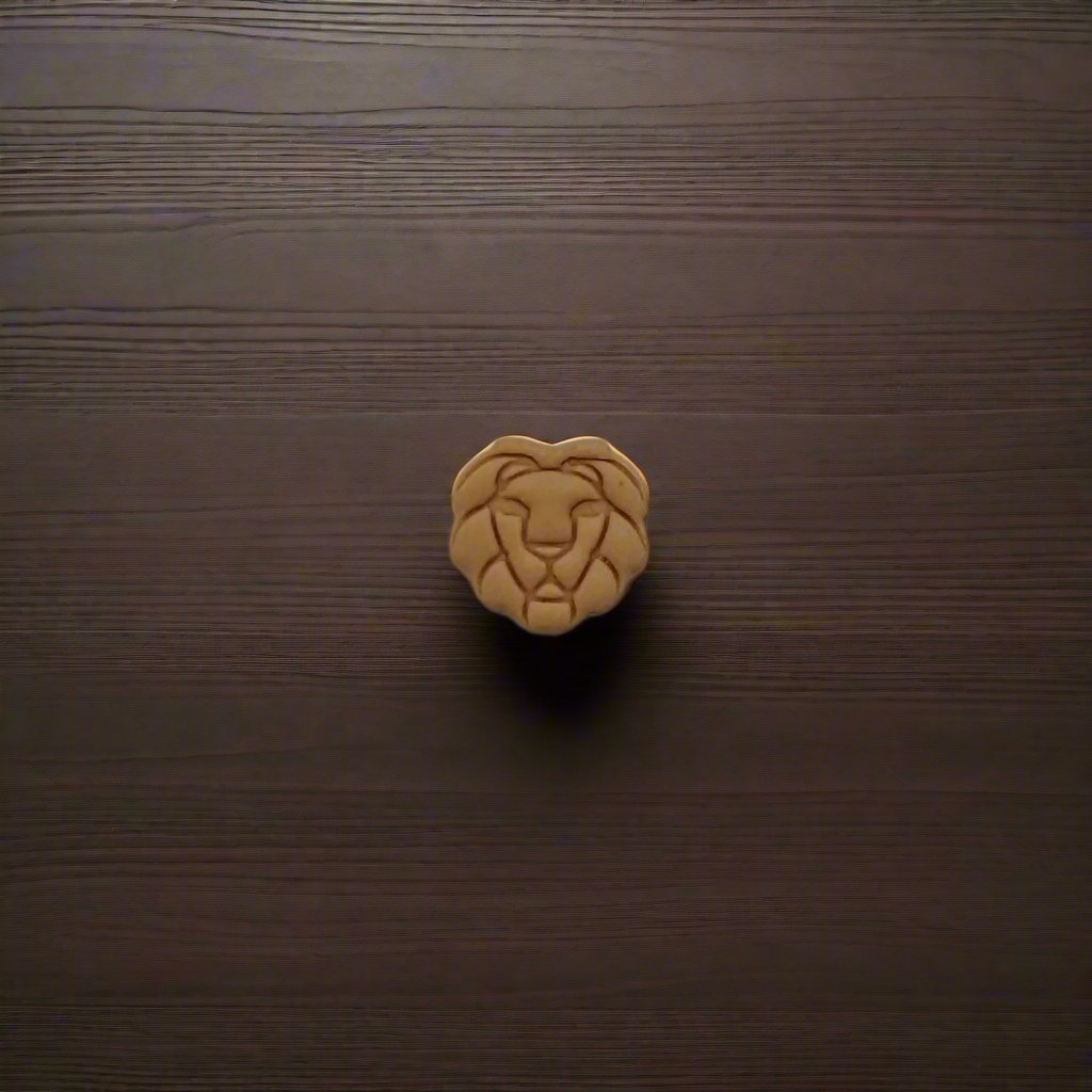 Lion Head Cookie Cutter: Versatile Tool for Cookies, Ceramics, Pottery, Fondant, and More
