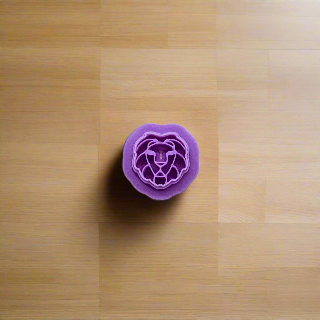 Lion Head Cookie Cutter: Versatile Tool for Cookies, Ceramics, Pottery, Fondant, and More
