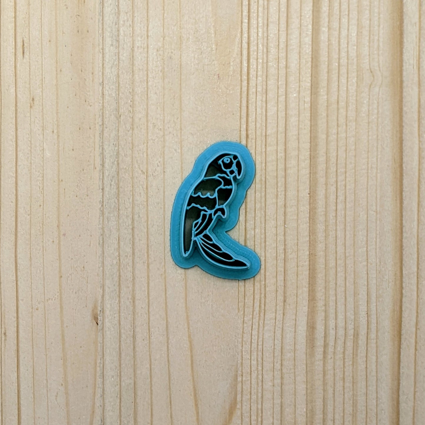 Parrot Cookie Cutter for Cookies, Ceramics, Pottery, Polymer Clay, Fondant - Multi-Medium Craft & Baking Tool