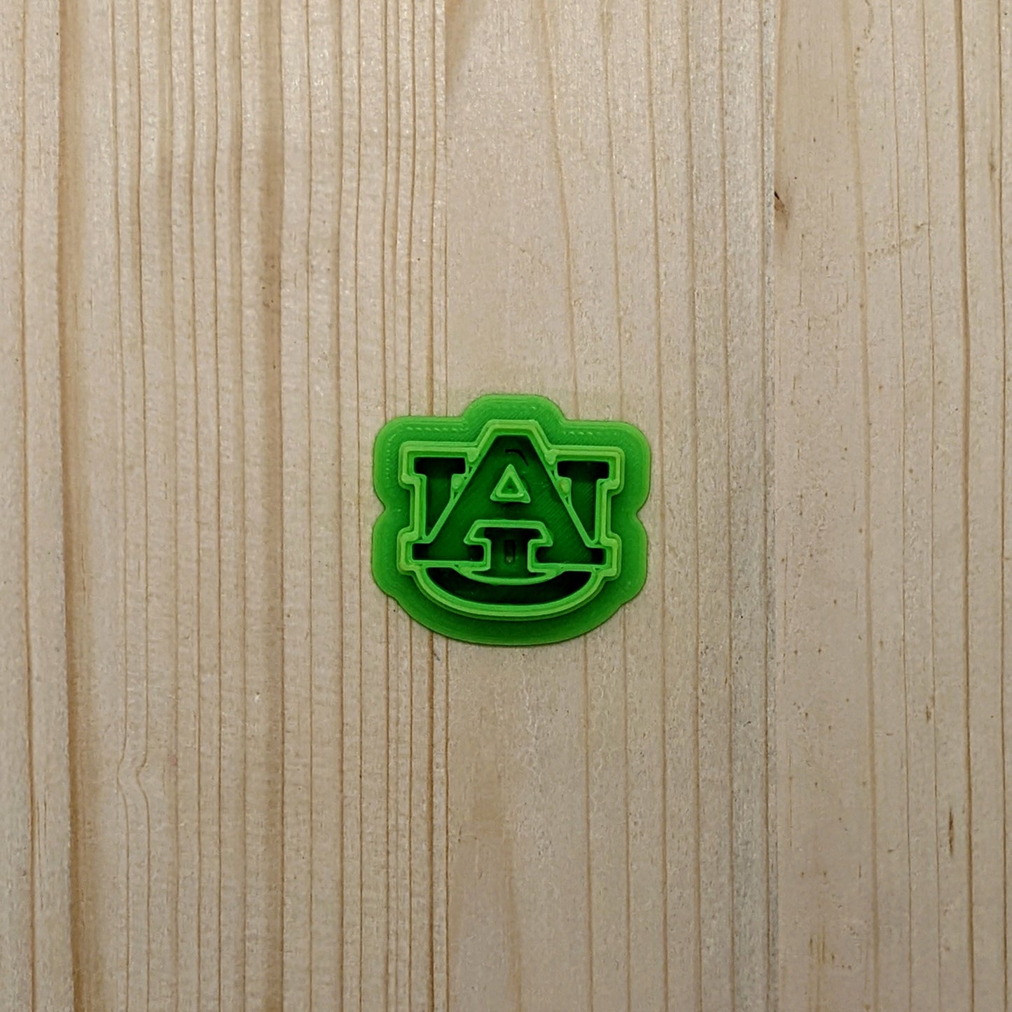 Auburn University AU Detailed Cookie Cutter Ideal for Cookies, Ceramics, Pottery, Polymer Clay, Fondant & More