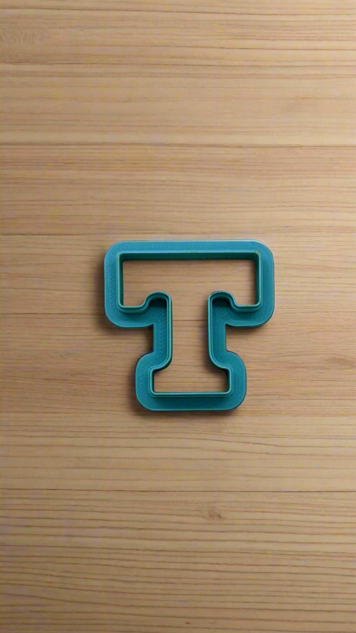 Tennessee Power T Cookie Cutter: Versatile Tool for Cookies, Ceramics, Pottery, Fondant, and More