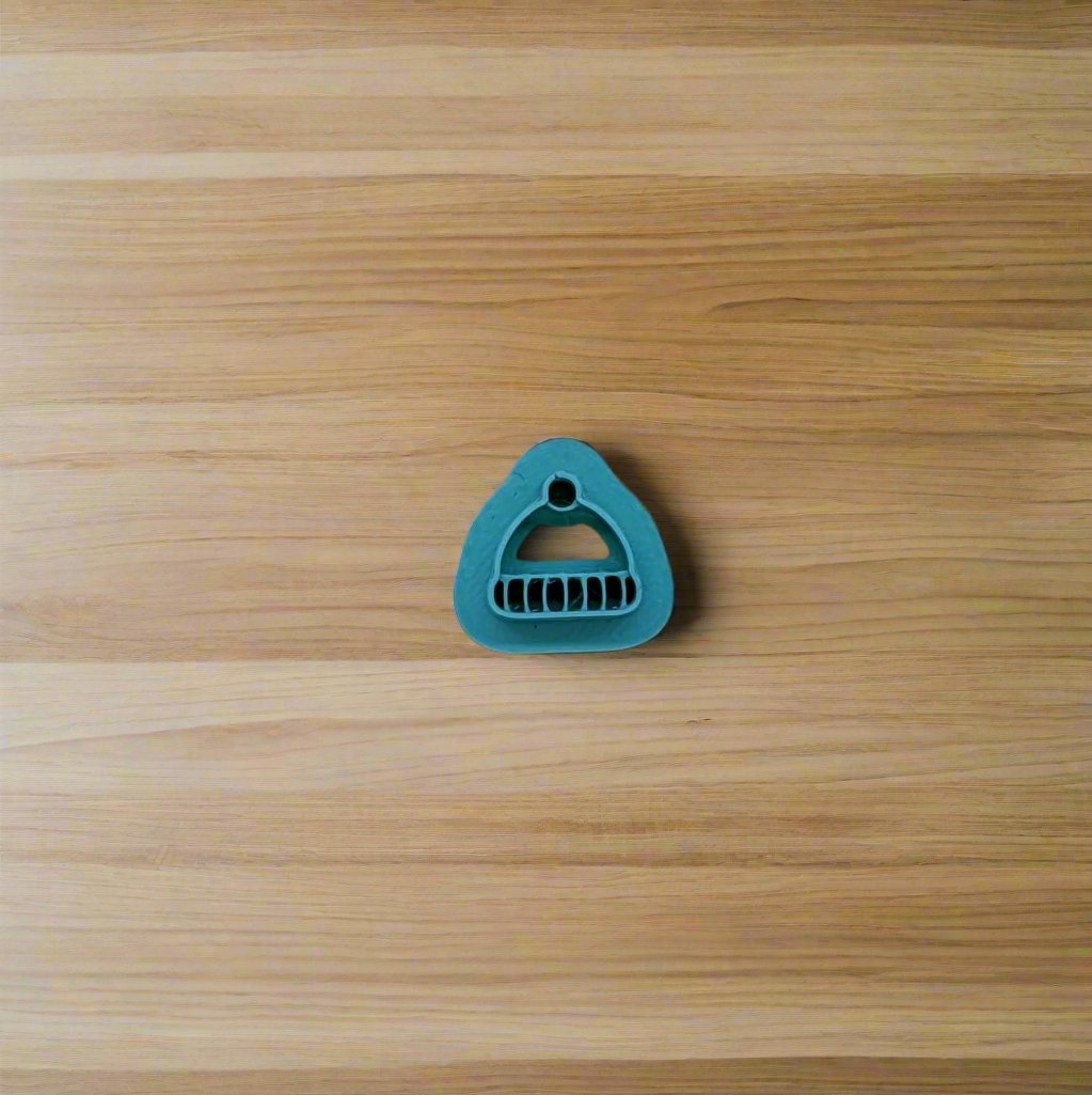 Winter Hat Cookie Cutter: Ideal for Cookies, Ceramics, Pottery, Polymer Clay, and Fondant
