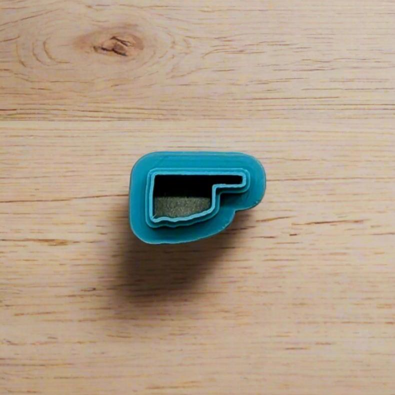 Oklahoma Map Cookie Cutter: Ideal for Cookies, Ceramics, Pottery, Polymer Clay, and Fondant