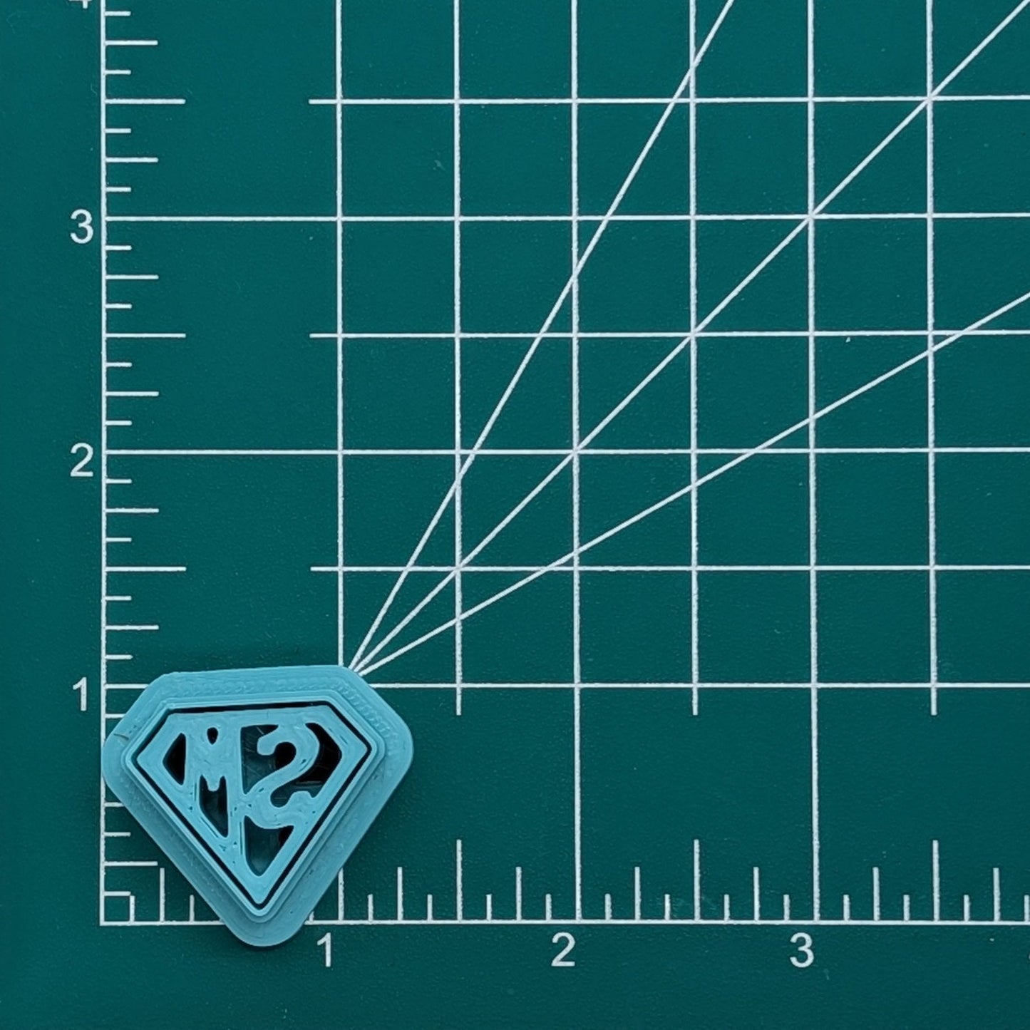 SM Diamond Cookie Cutter: Perfect for Ceramics, Pottery, Polymer Clay & Fondant Crafting | Custom Request