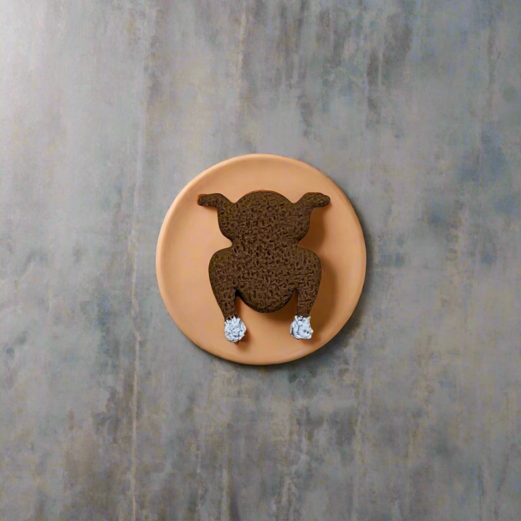 Baked Turkey Outline Cutter: Ideal for Cookies, Ceramics, Pottery, Polymer Clay, Fondant, and More