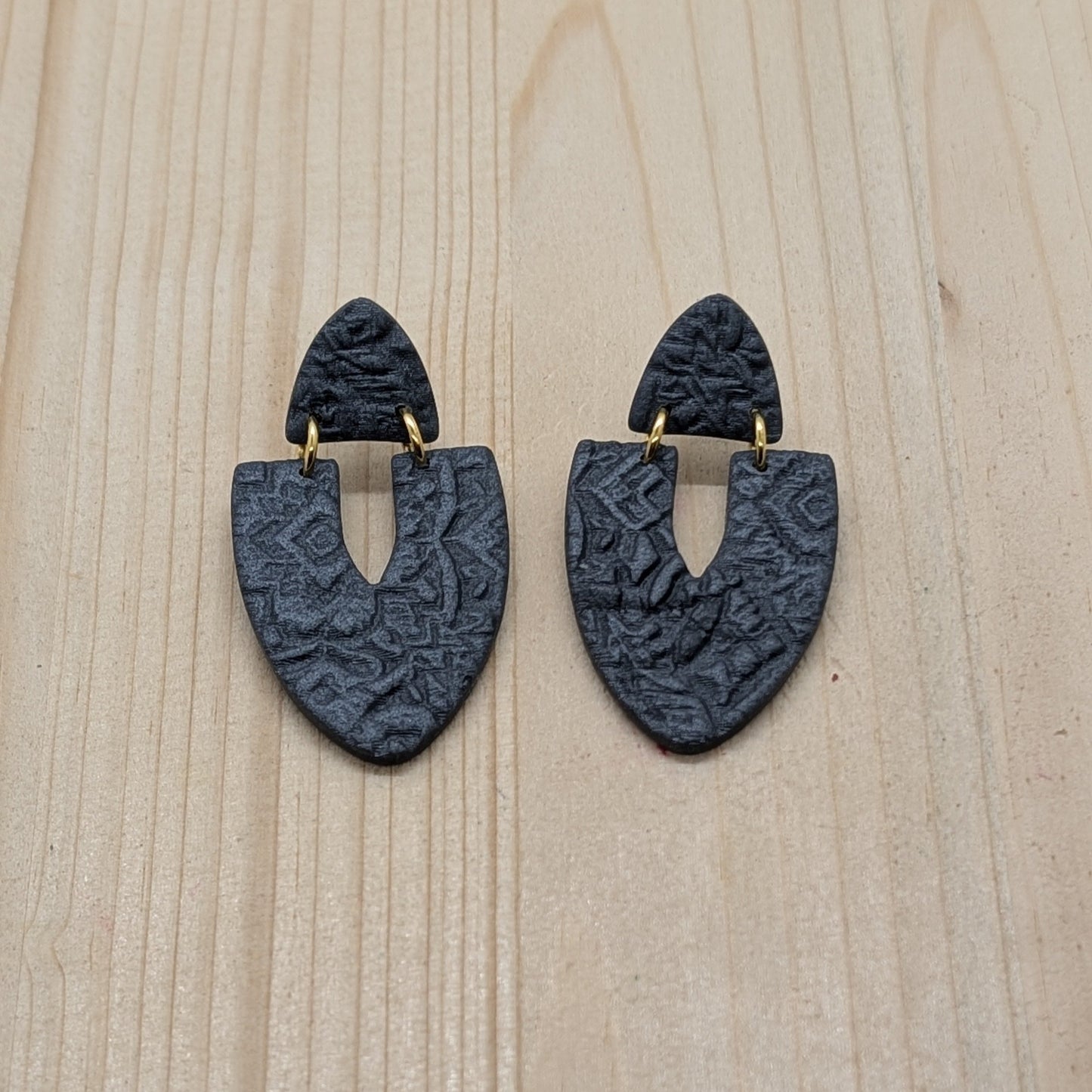 Modern Shield Duo, 2 Piece, Cutter Set: Idea for Polymer Clay, Ceramics, Fondant and More