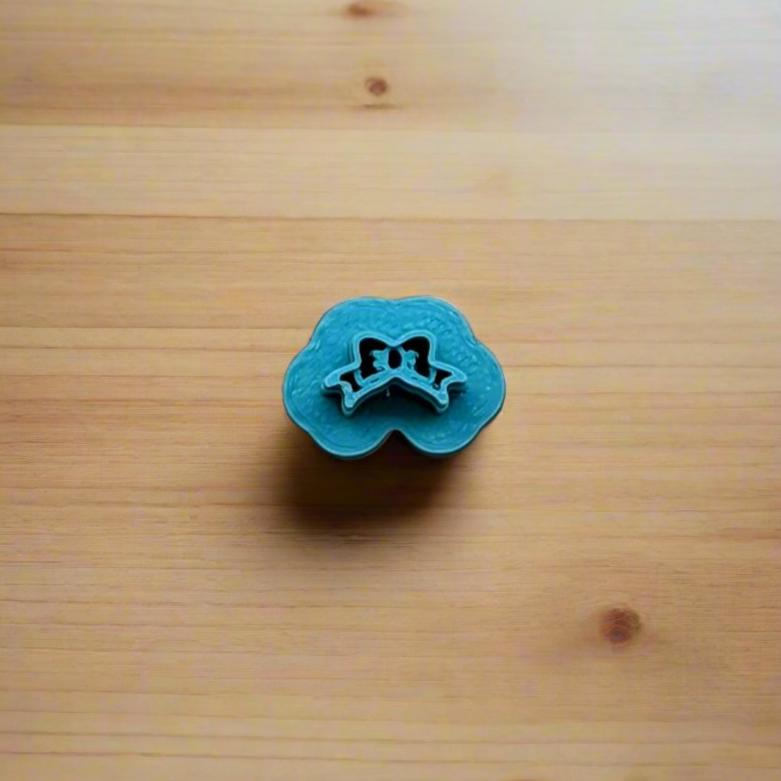 Decorative Bow Cookie Cutter - Style C: Idea for Cookies, Ceramics, Pottery, Polymer Clay, Fondant