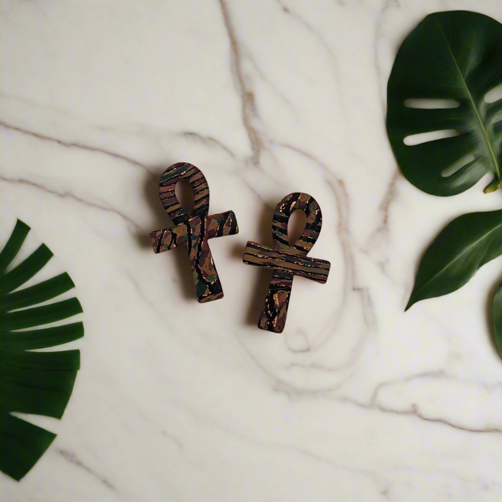 Ankh African Symbol Cookie Cutter: Idea for Cookies, Ceramics, Pottery, Polymer Clay, Fondant