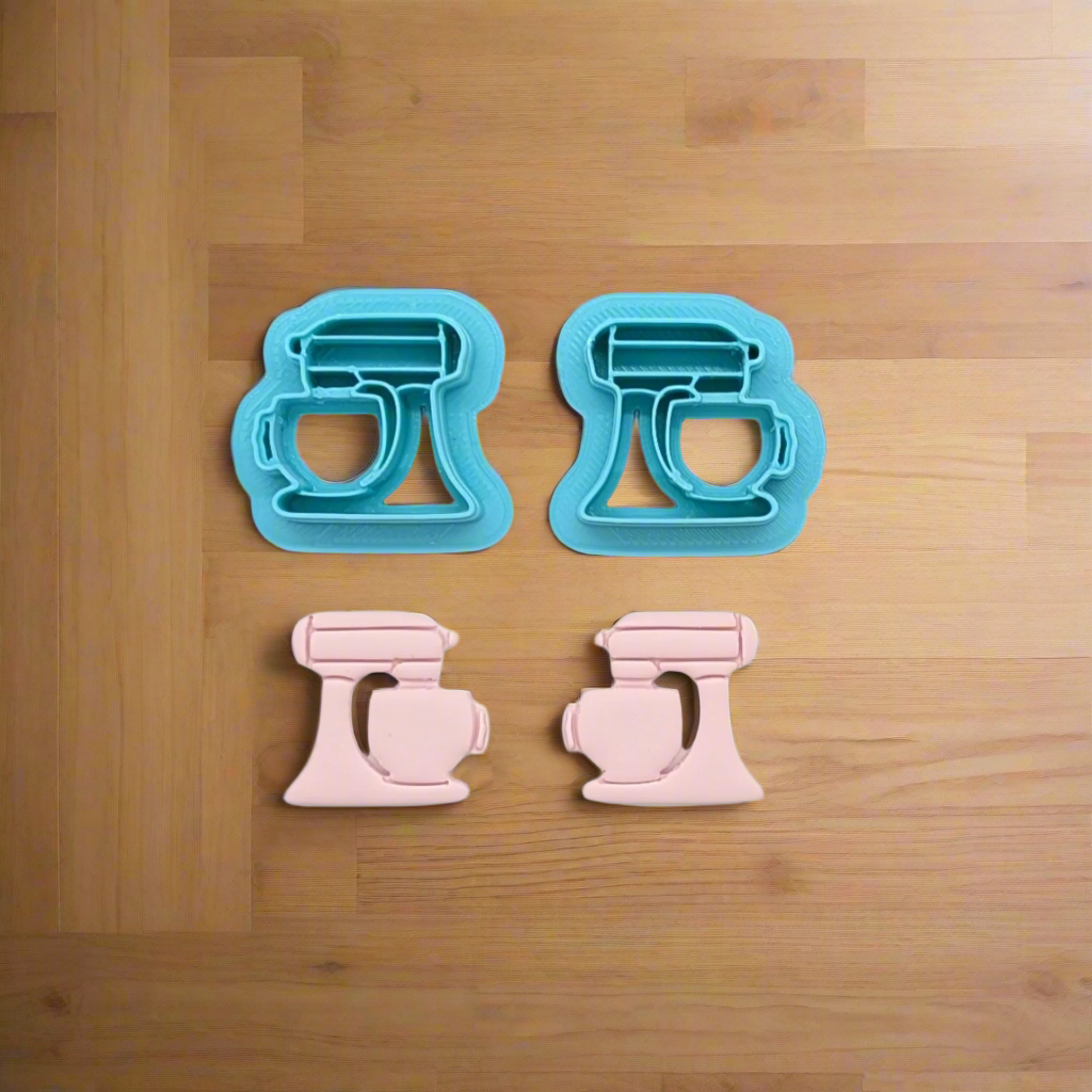 Kitchenaid Stand Mixer Cookie Cutter for Cookies, Ceramics, Pottery, Polymer Clay, Fondant - Multi-Medium Craft & Baking Tool