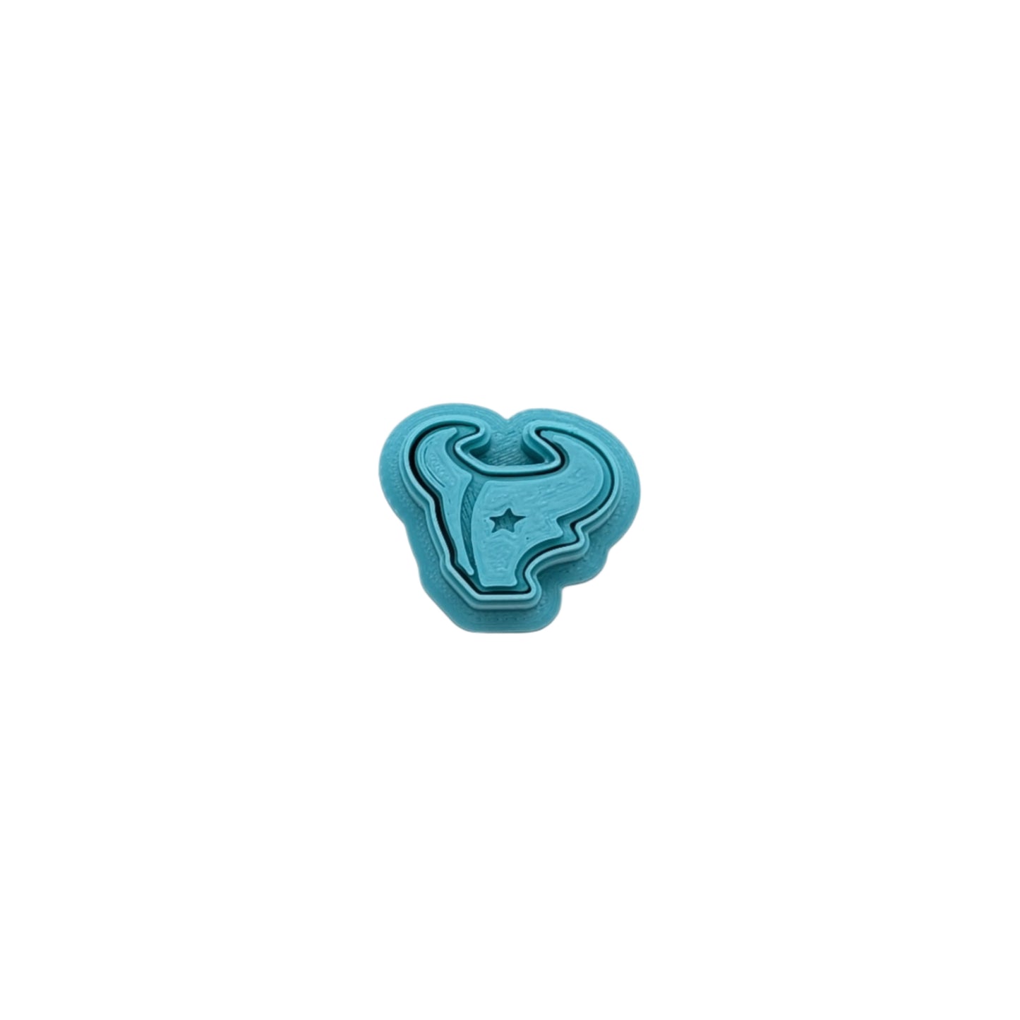 Houston Texans Cookie Cutter & Stamp Set: Versatile Tool for Cookies, Ceramics, Pottery, Fondant, and More