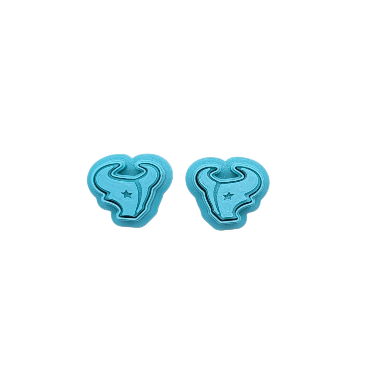 Houston Texans Cookie Cutter & Stamp Set: Versatile Tool for Cookies, Ceramics, Pottery, Fondant, and More