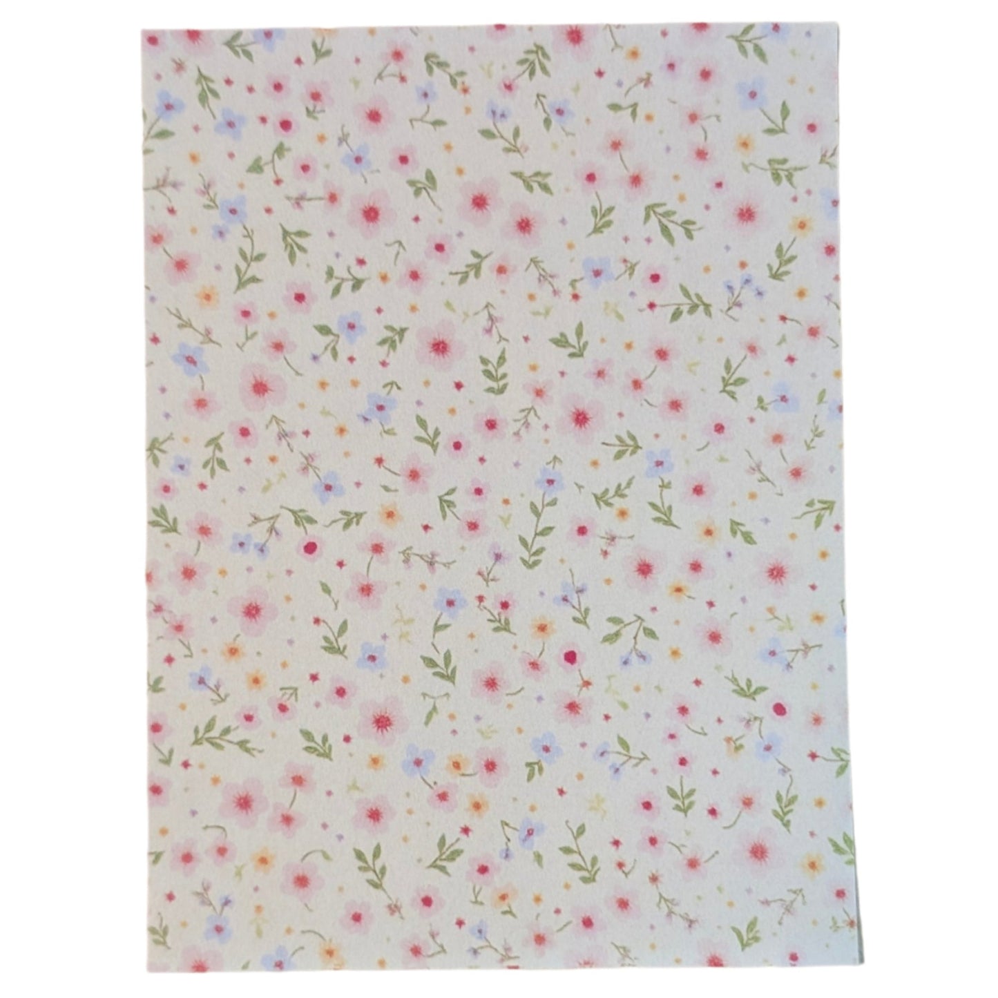 Vintage Spring Blooms Water-Soluble Transfer Sheet