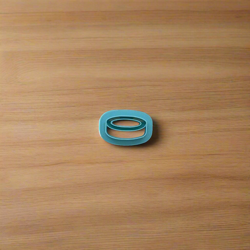 Hockey Puck Cookie Cutter: Ideal for Cookies, Ceramics, Pottery, Polymer Clay, Fondant - Multi-Medium Craft & Baking Tool