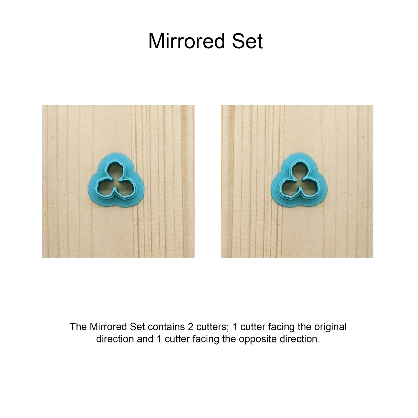 Poppy Flower Petals Fondant Cutter: Ideal for Ceramics, Pottery, Polymer Clay, and Fondant