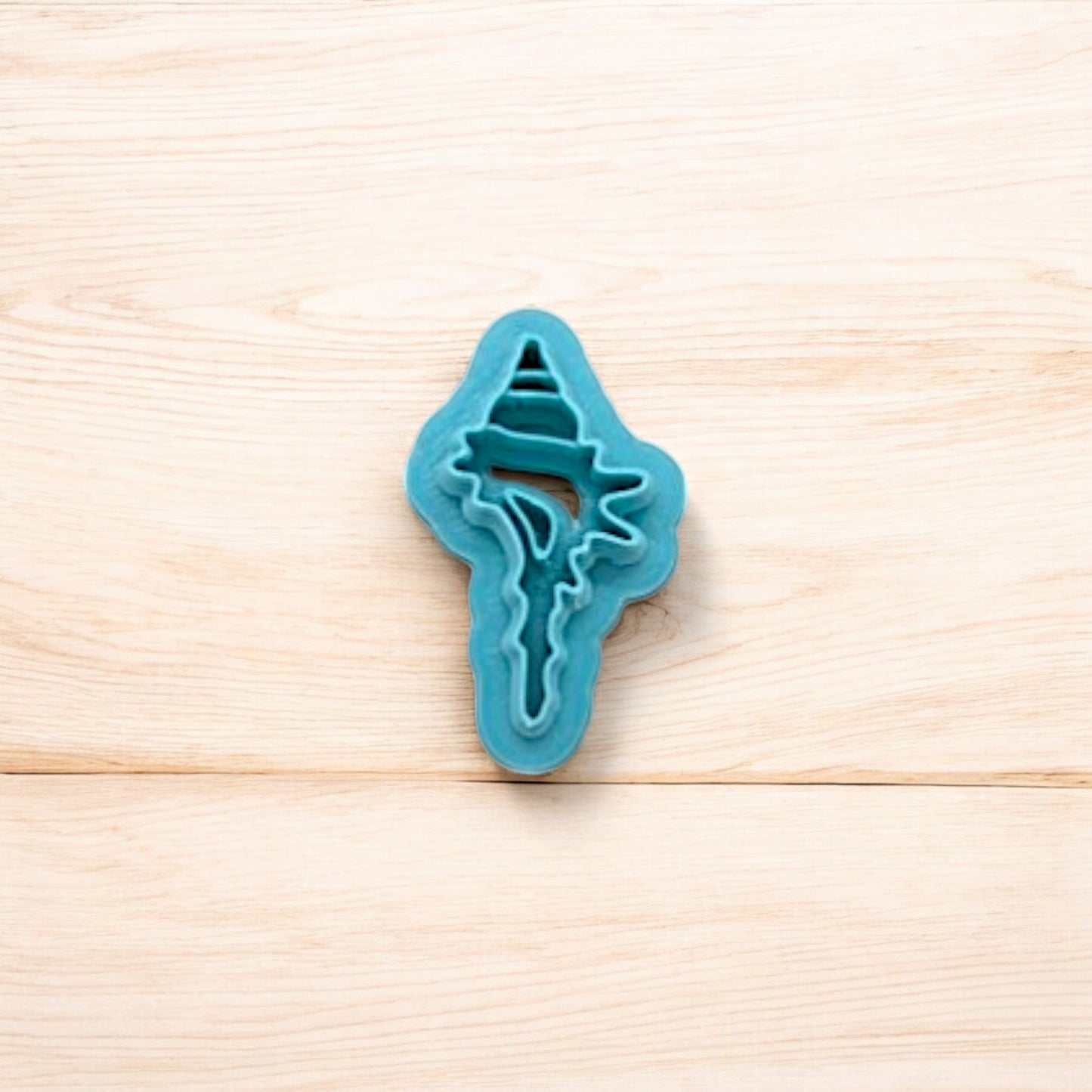 Spiked Lace Murex Seashell Cutter: Ideal for Ceramics, Pottery, Polymer Clay, and Fondant