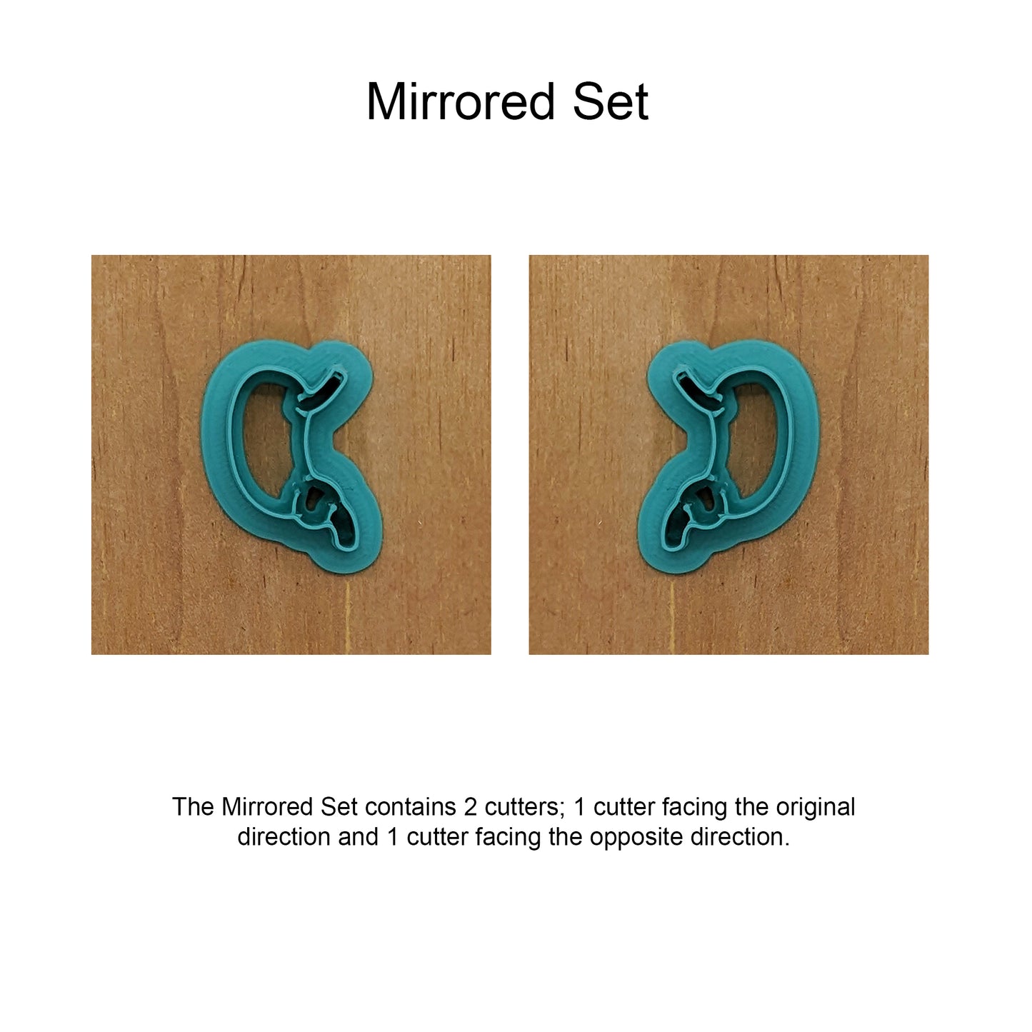 Human Stomach Cookie Cutter: Perfect for Ceramics, Cookies, Polymer Clay & Fondant Creations