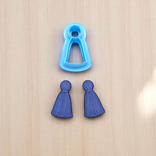 Tassel Cookie Cutter - Style C: Ideal for Cookies, Ceramics, Pottery, Polymer Clay, and Fondant