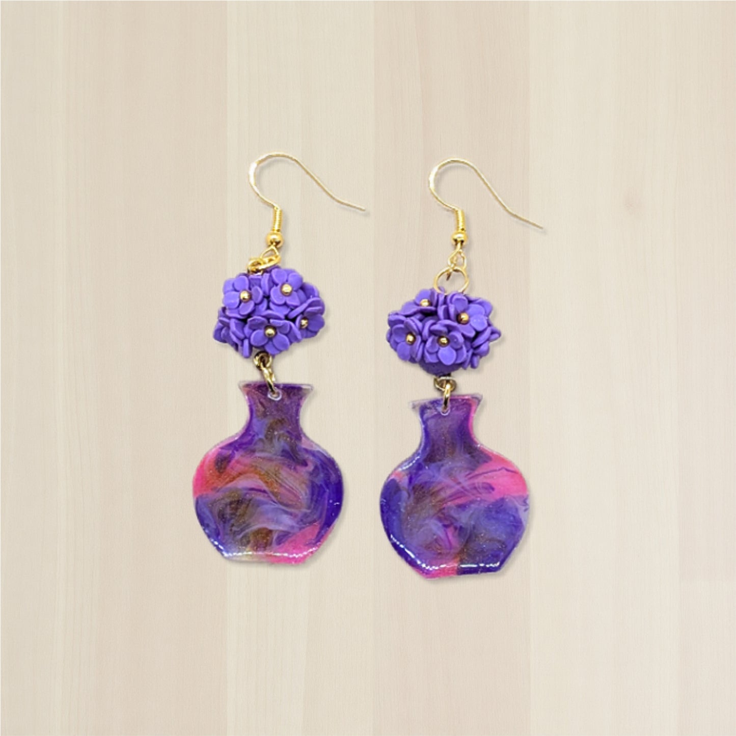 4 Tiny Flowers Multi Cutter (Style F) Micro Flower Clay Cutter for Ceramics, Pottery, Polymer Clay & Fondant