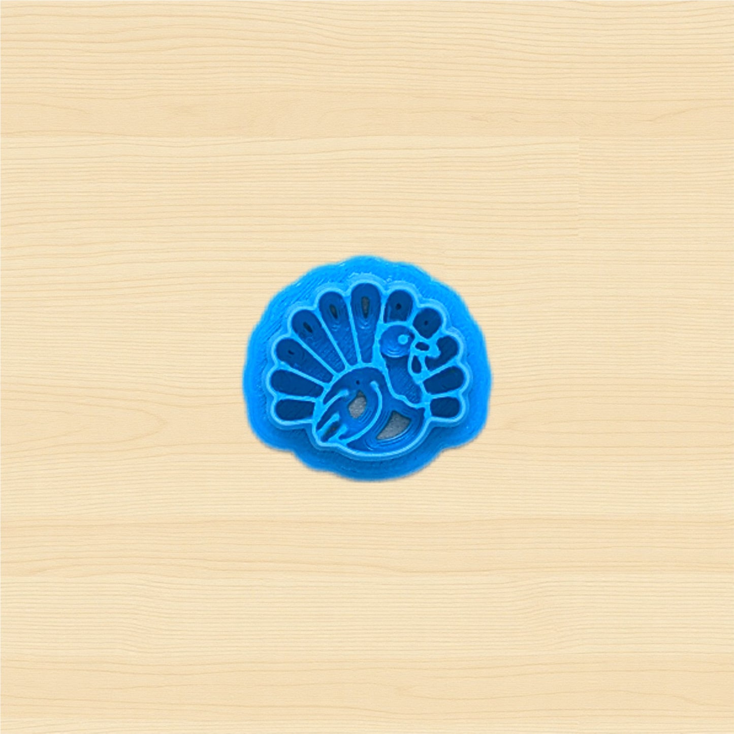 Tom the Toasty Turkey Cookie Cutter: Ideal for Cookies, Ceramics, Pottery, Polymer Clay, and Fondant