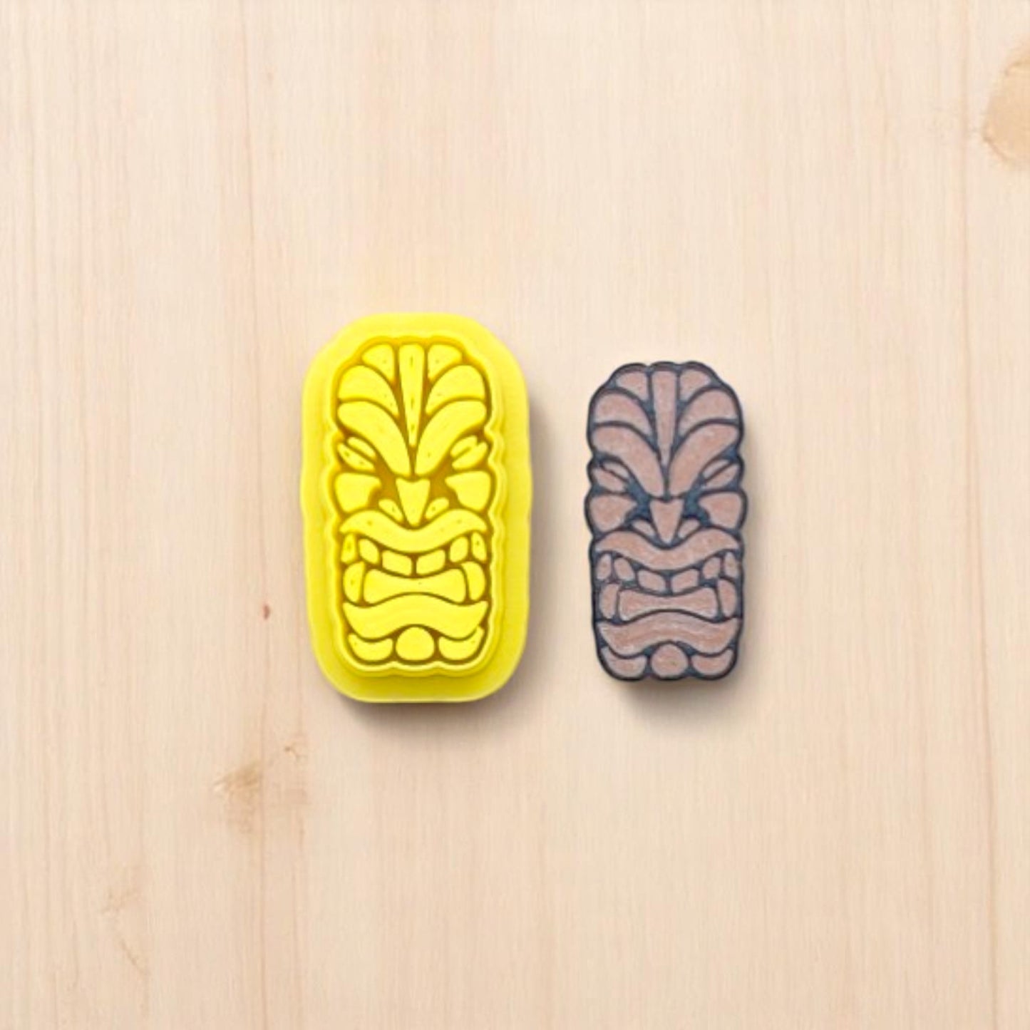 Tiki Totem Cookie Cutter - Style A | Perfect for Baking, Ceramics, Pottery, Polymer Clay & Fondant