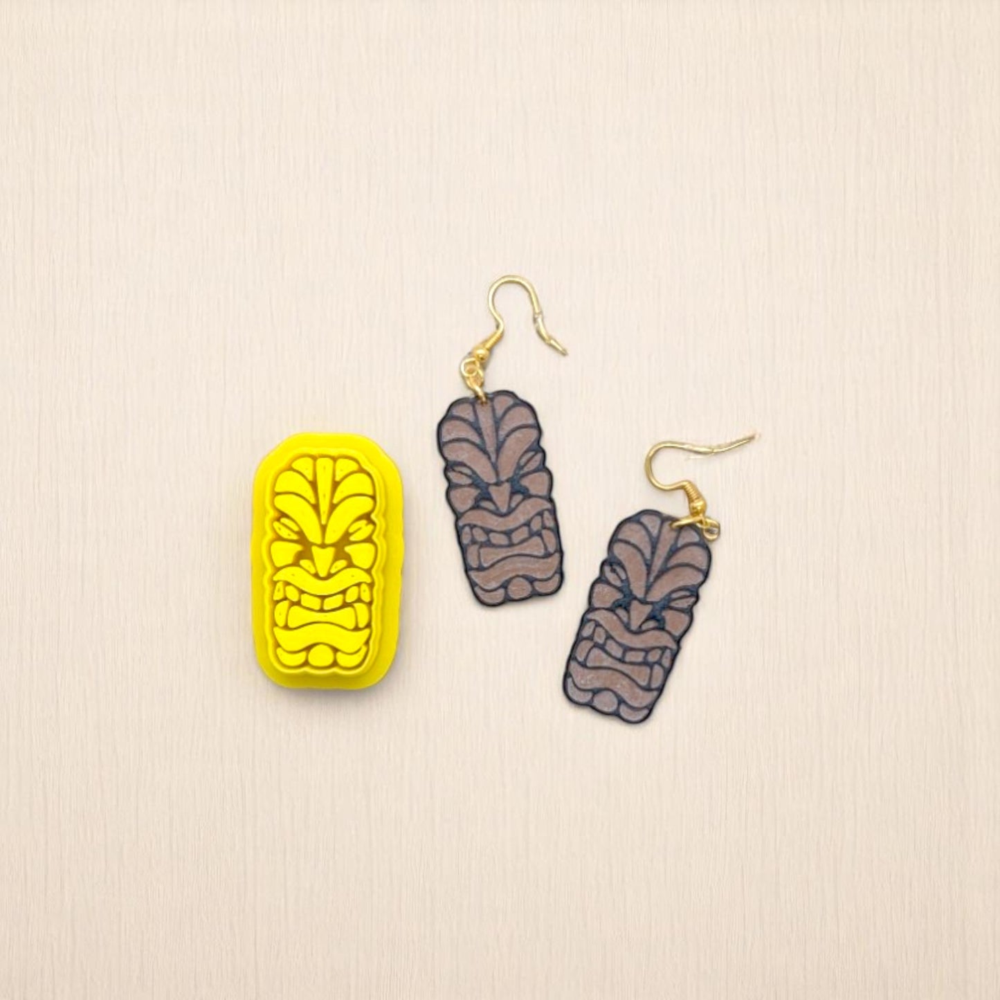 Tiki Totem Cookie Cutter - Style A | Perfect for Baking, Ceramics, Pottery, Polymer Clay & Fondant