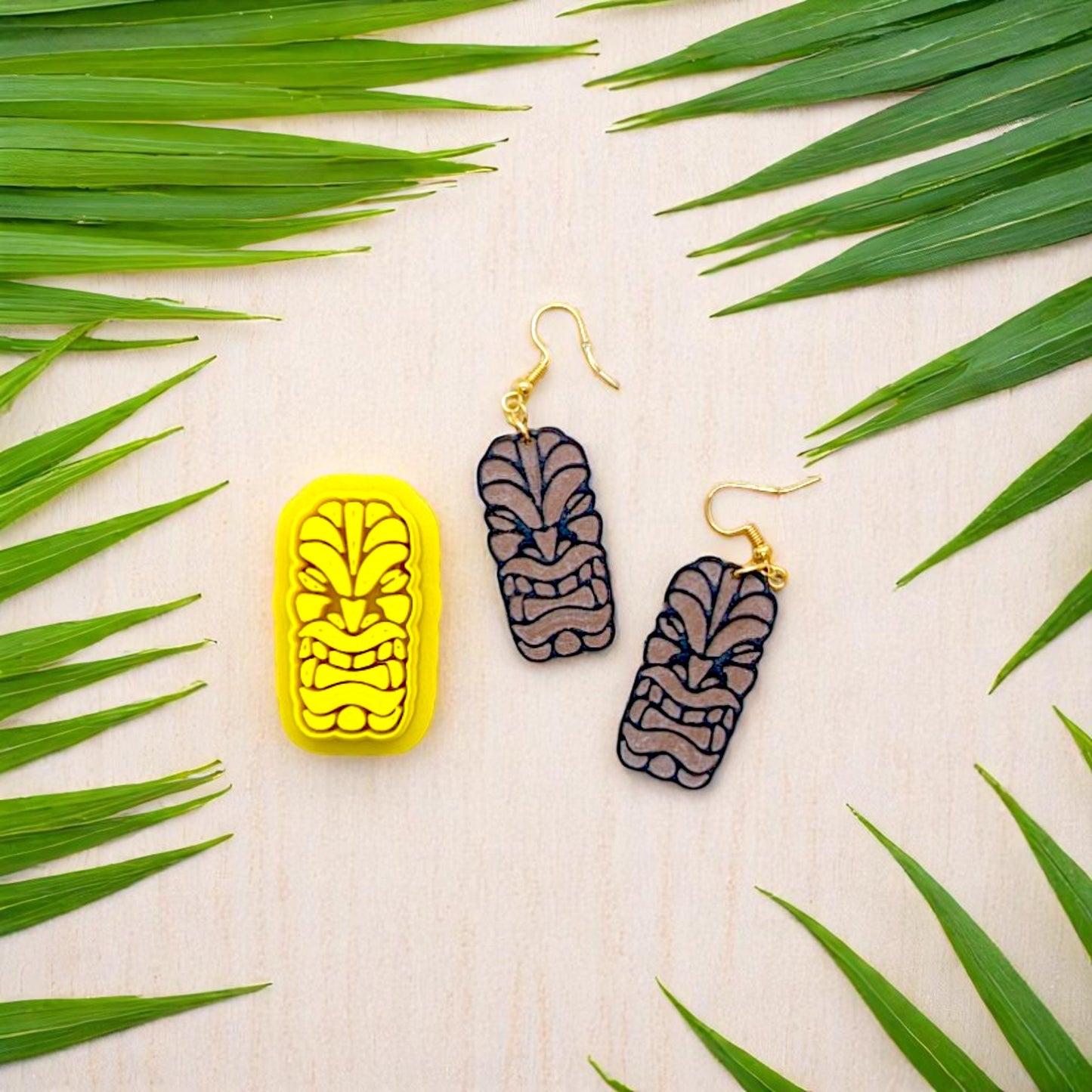Tiki Totem Cookie Cutter - Style A | Perfect for Baking, Ceramics, Pottery, Polymer Clay & Fondant