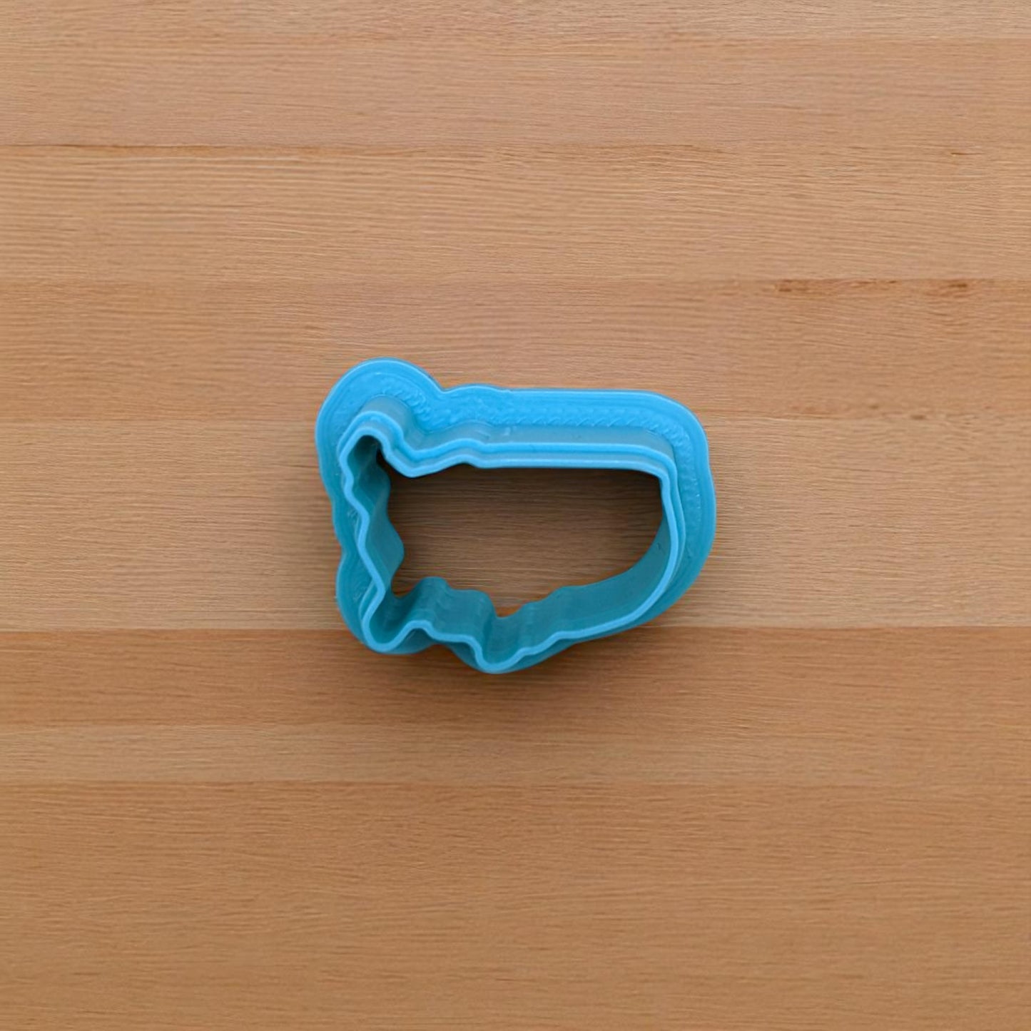 United States of America Map Shape Cookie Cutter - Ideal for Ceramics, Pottery, Cookies, Polymer Clay, Fondant, and More