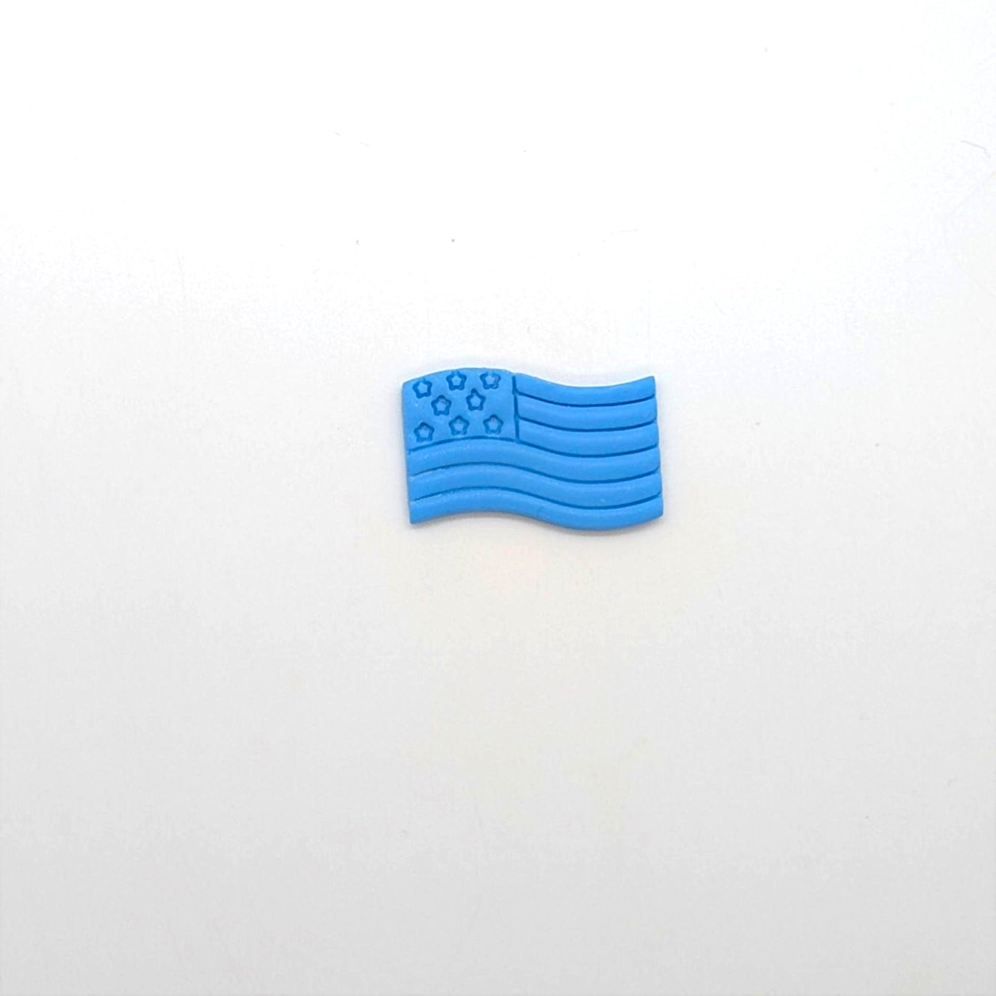 Waving USA Flag Cookie Cutter for Cookies, Ceramics, Pottery, Polymer Clay, Fondant - Multi-Medium Craft & Baking Tool