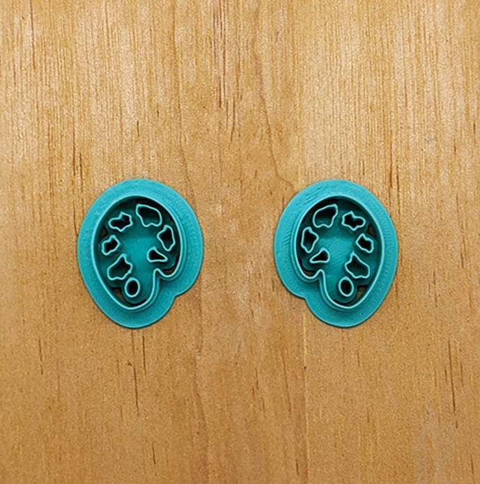 Artist Paint Palette Cookie Cutter Versatile Tool for Cookies, Ceramics, Pottery, Fondant, and More