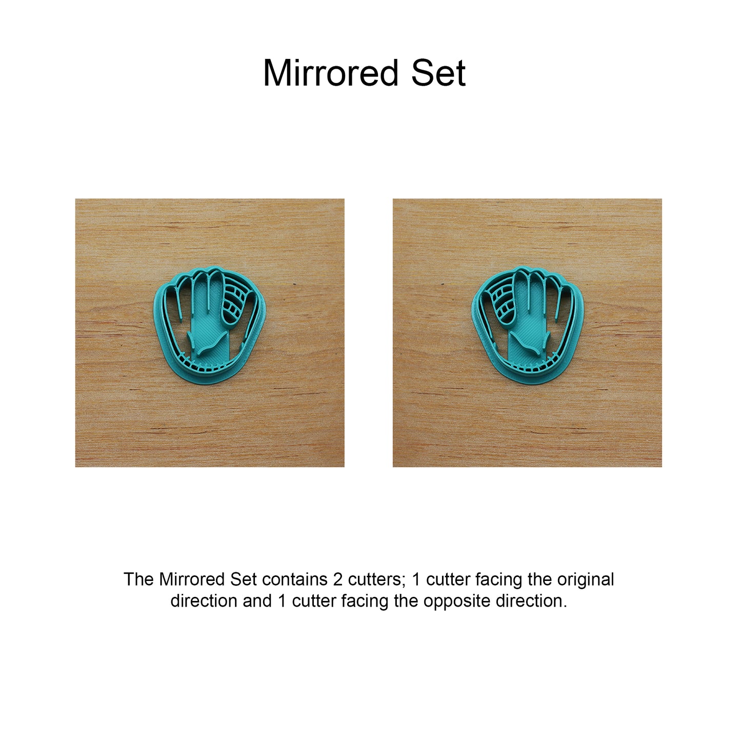 Baseball Glove Cookie Cutter/Clay Cutter