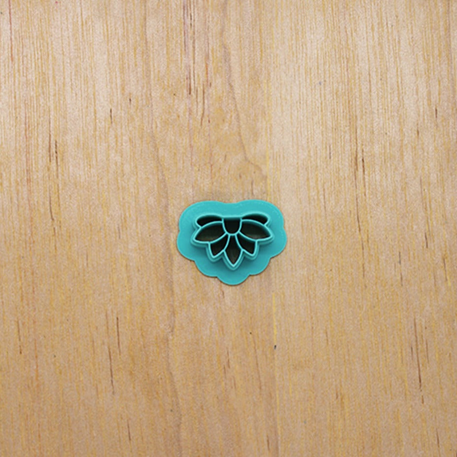 Flower Half Cookie Cutter/Clay Cutter | Style B