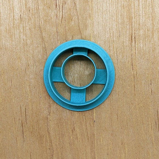 Circle Donut Cookie Cutter/Clay Cutter with High Center