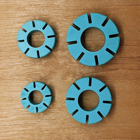 Polymer Clay Hoop Earring Guides – Perfect for Crafting Earrings with Precision
