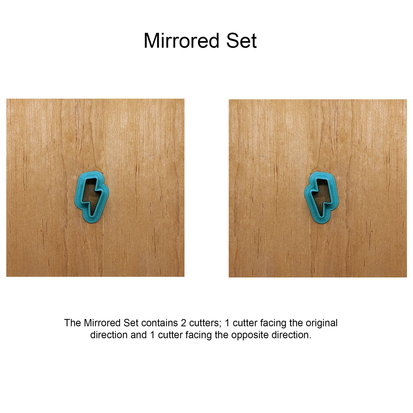 Lightening Bolt Cookie Cutter/Clay Cutter