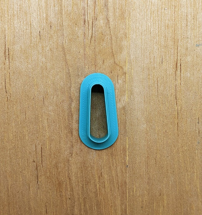 Graceful Contour Oblong Oval Cookie Cutter/Clay Cutter
