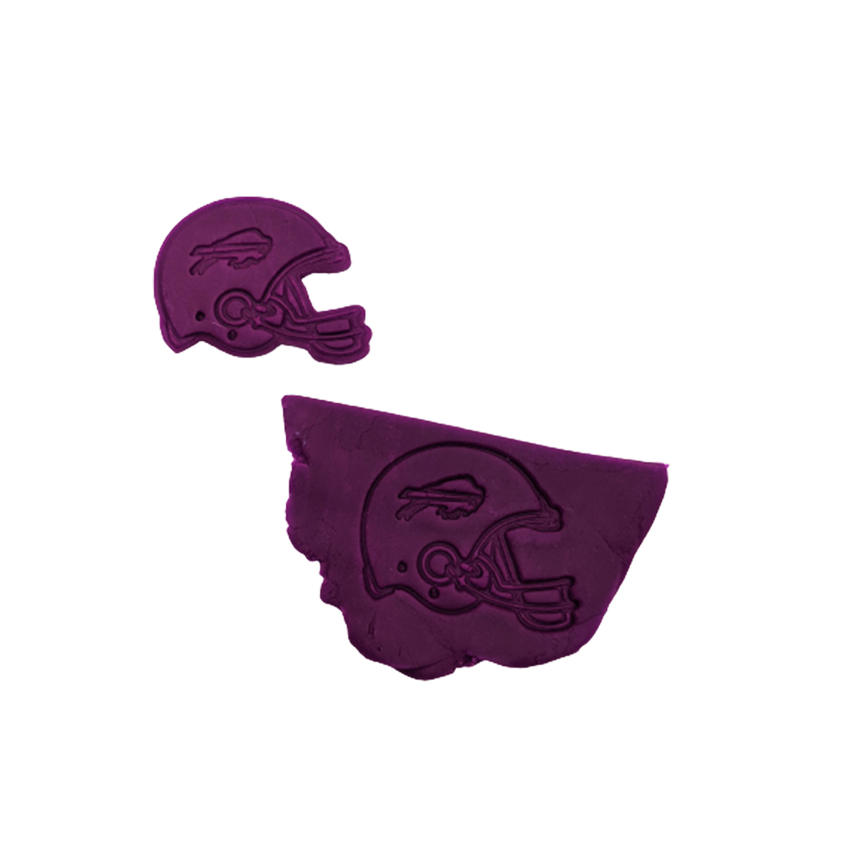 Buffalo Bills Helmet Cookie Cutter and Embossing Stamp Set