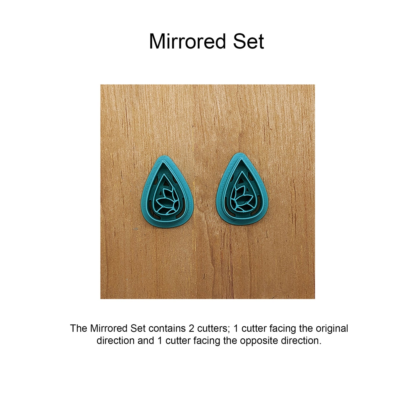 Floral Teardrop Cutter