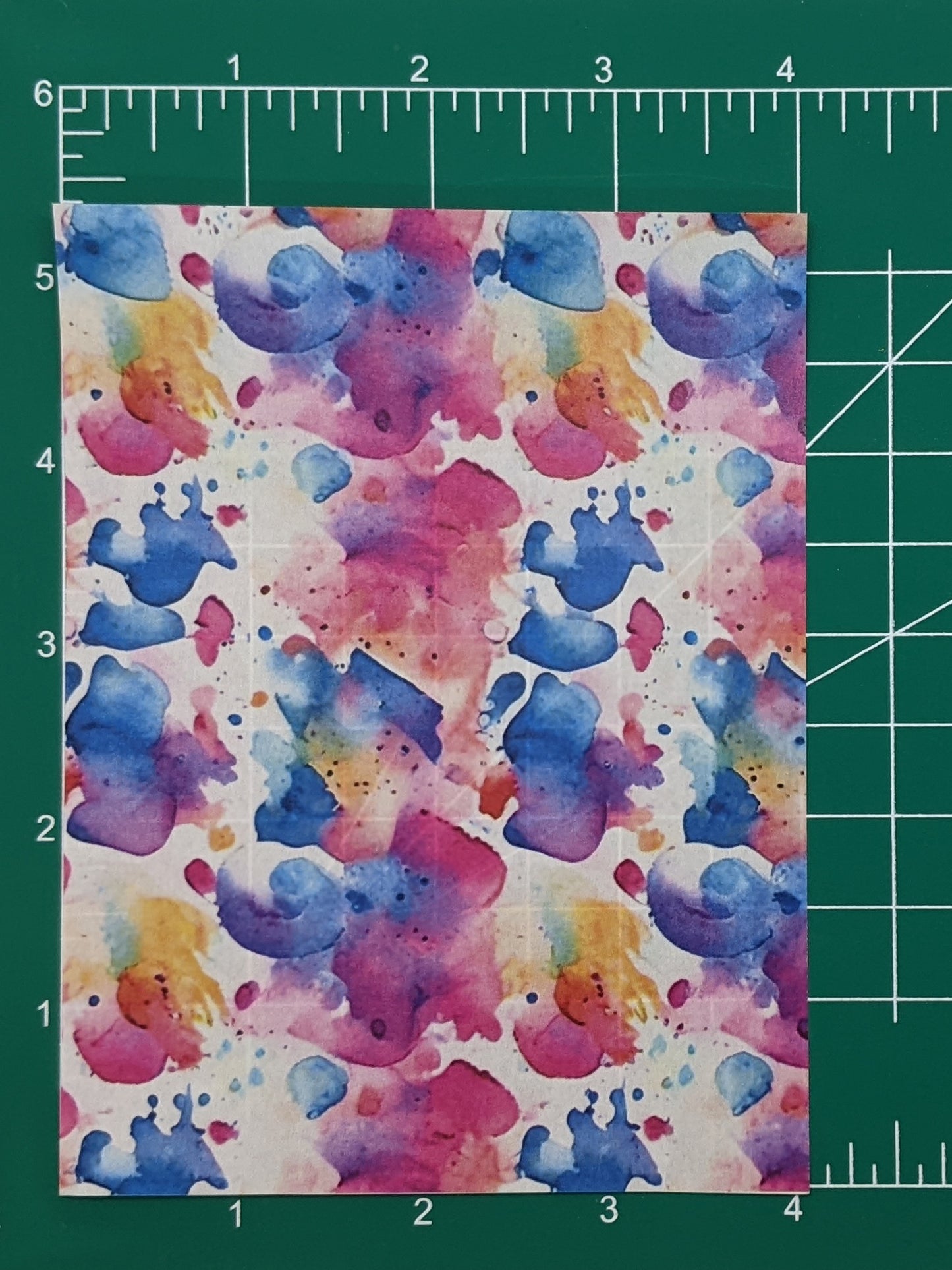 Watercolor Paints Water-Soluble Transfer Sheet
