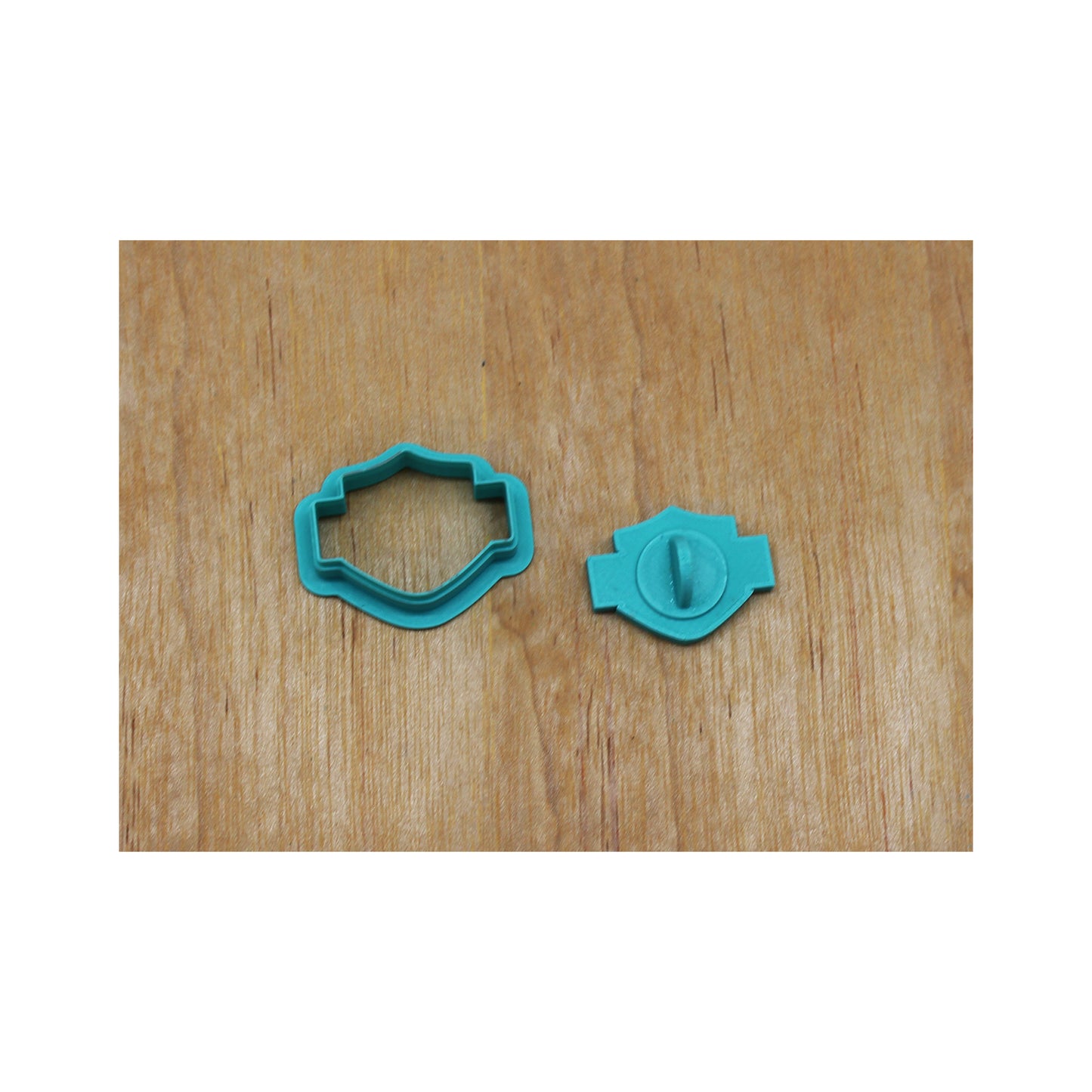 Harley Davidson HD Logo Cookie Cutter & Stamp Set
