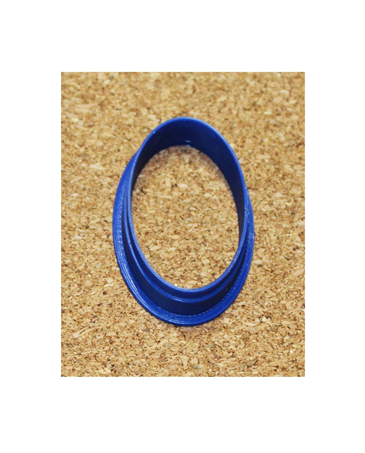 Oval Shape Cookie Cutter for Cookies, Ceramics, Pottery, Polymer Clay, Fondant - Multi-Medium Craft & Baking Tool