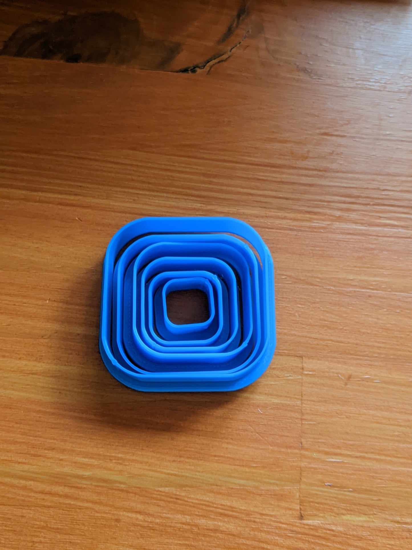 Rounded Edge Square Cookie Cutter/Clay Cutter for Cookies, Ceramics, Pottery, Polymer Clay, & Fondant