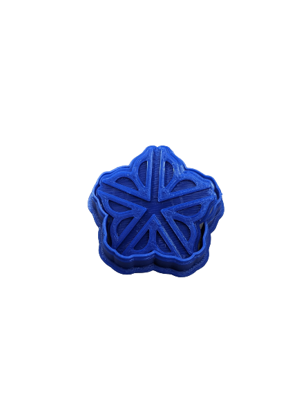 Rochester Flower Cookie Cutter & Stamp Set: Ideal for Cookies, Ceramics, Pottery, Polymer Clay, and Fondant