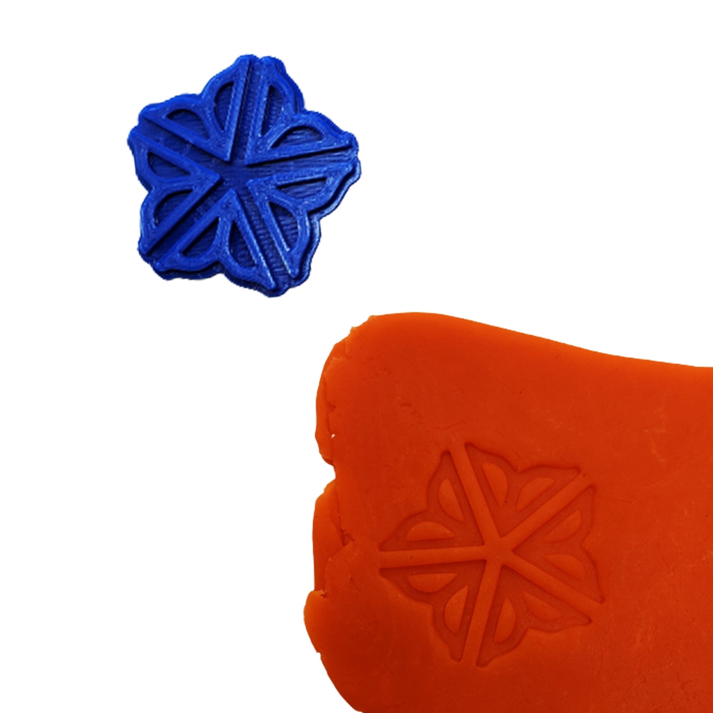 Rochester Flower Cookie Cutter & Stamp Set: Ideal for Cookies, Ceramics, Pottery, Polymer Clay, and Fondant