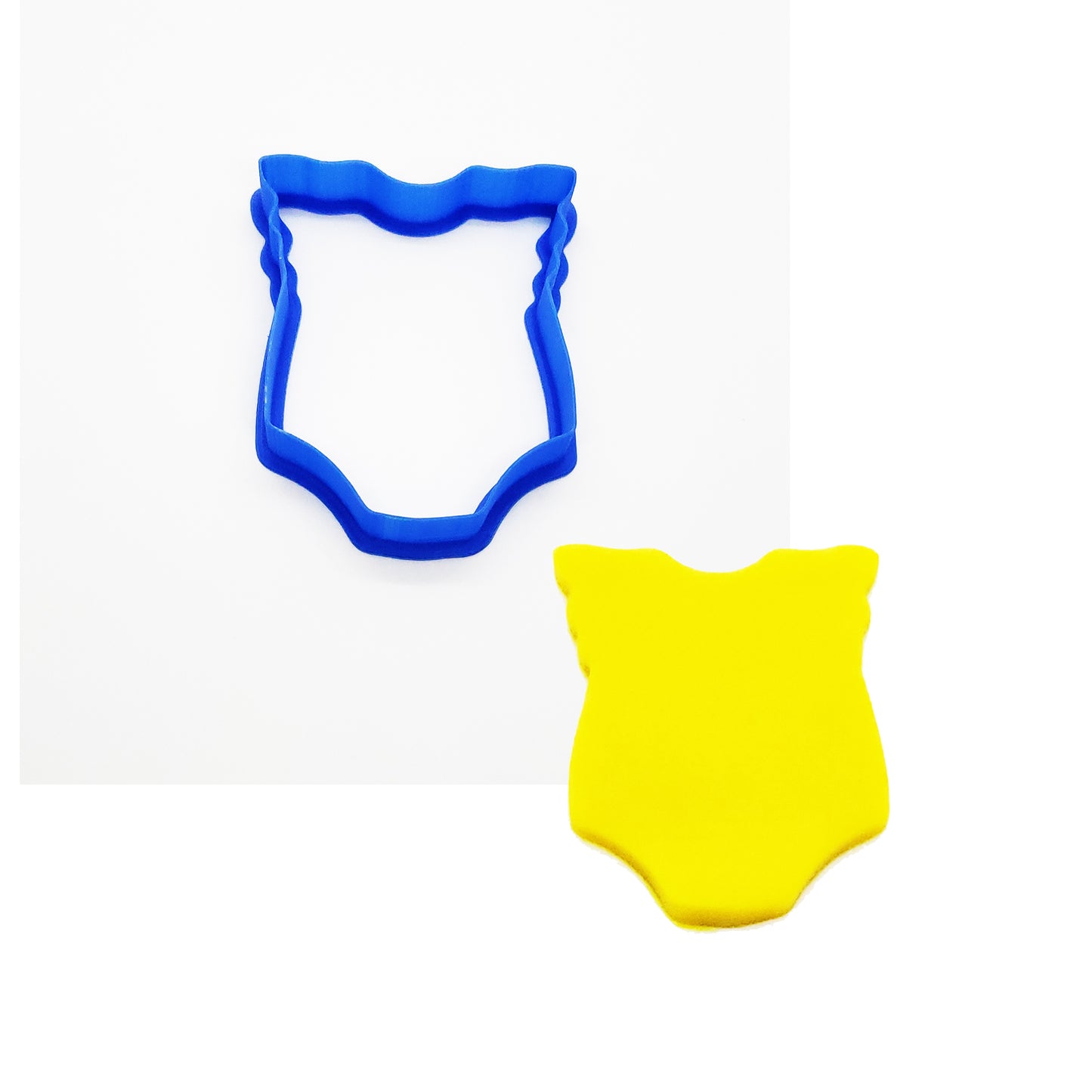 Baby Girl Romper Onesie Cookie Cutter/Clay Cutter