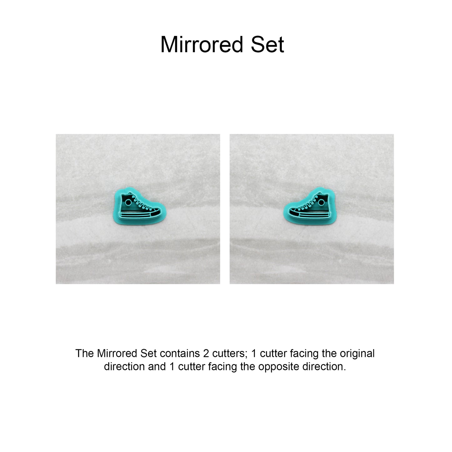 Converse Sneaker Cookie Cutter/Clay Cutter